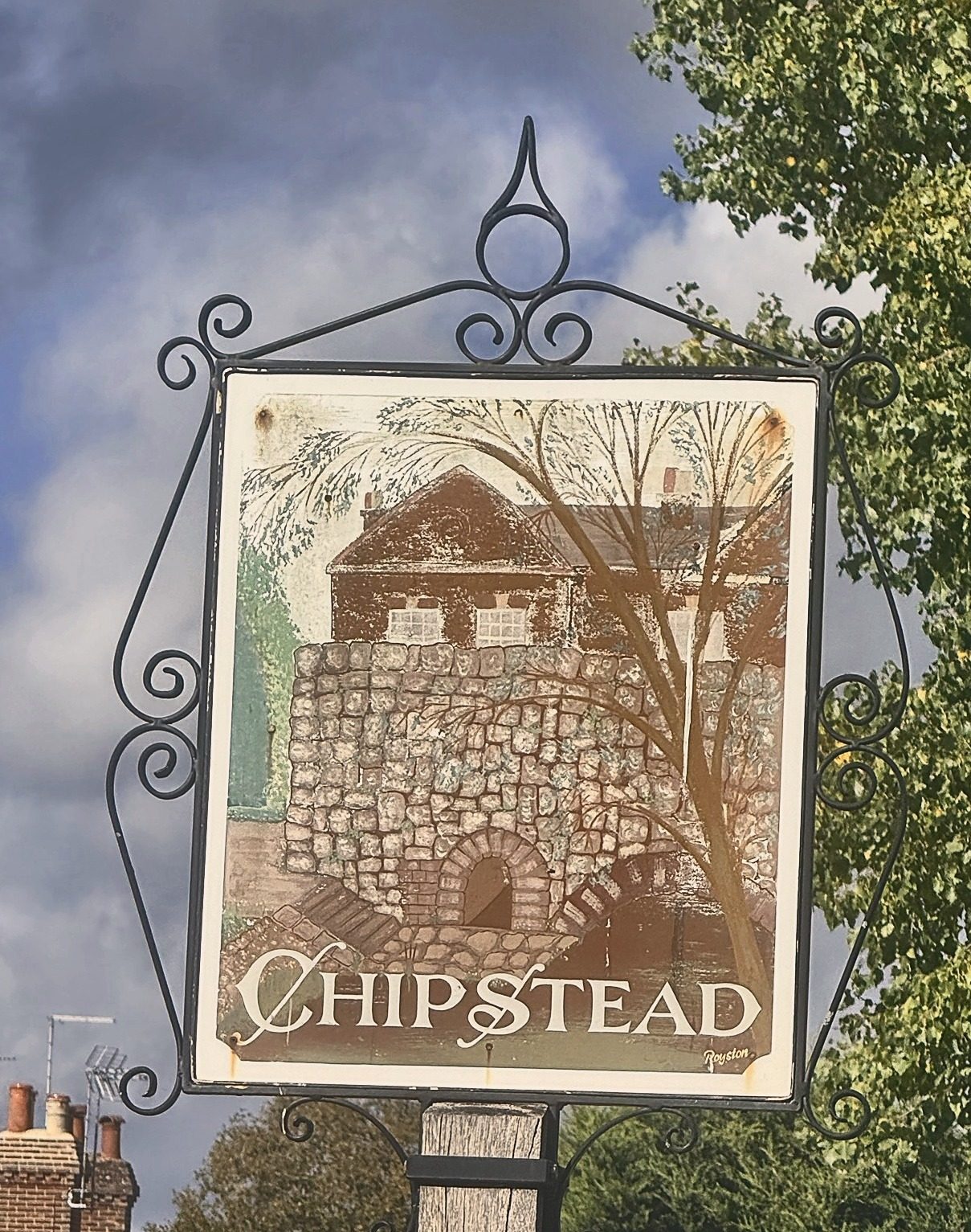 Chipstead village sign