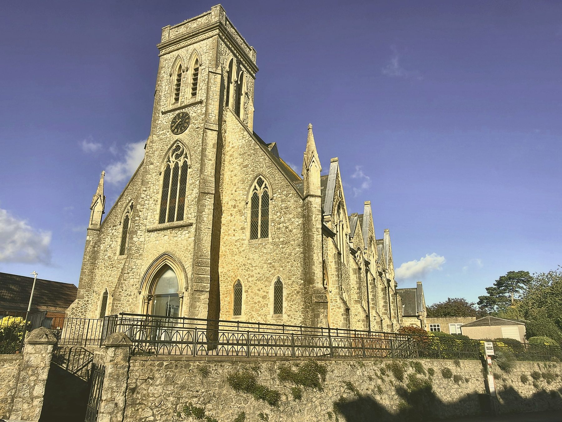 A stone church in Sevenoaks