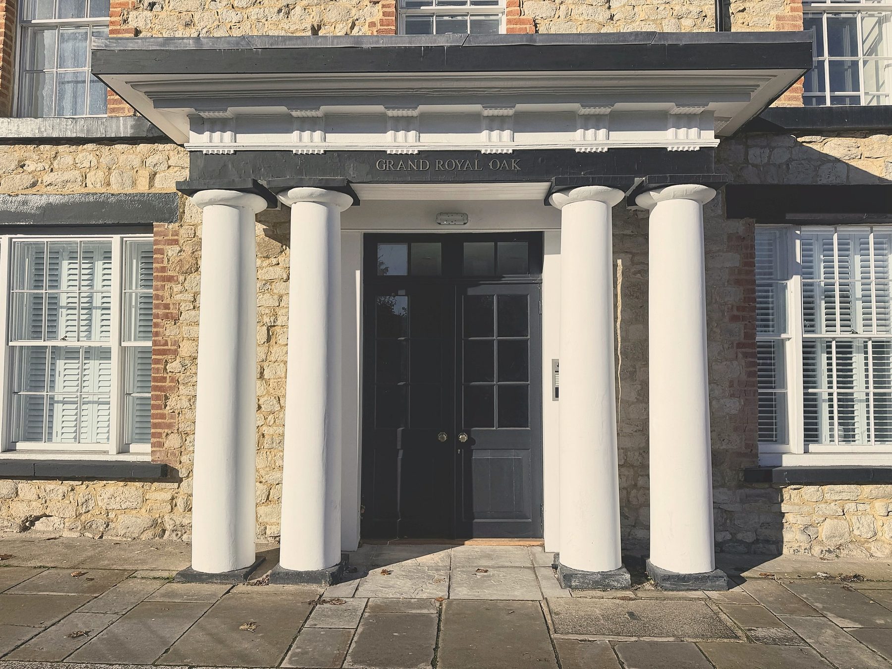 The Grand Royal Oak entrance