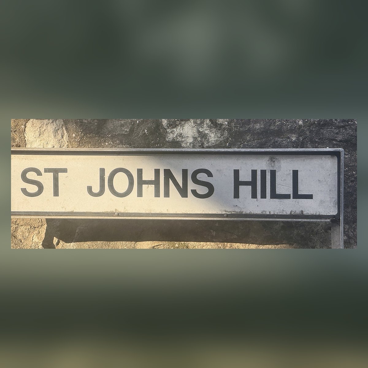 St John’s Hill street sign, Sevenoaks